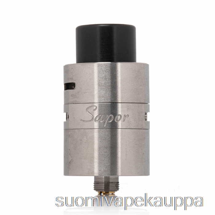 Vape Netistä Sapor V2 Rda By Wotofo - 22/25mm Kaksipylväinen 22mm Versio - Musta